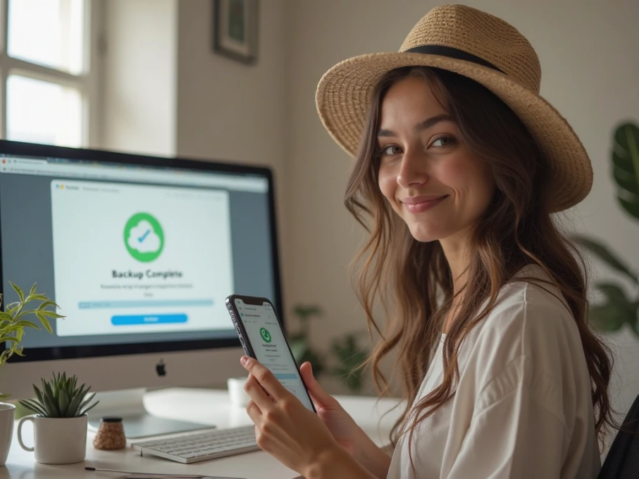 APRENDA COMO FAZER BACKUP WHATSAPP NO IPHONE COM MARIANA CASTILHO