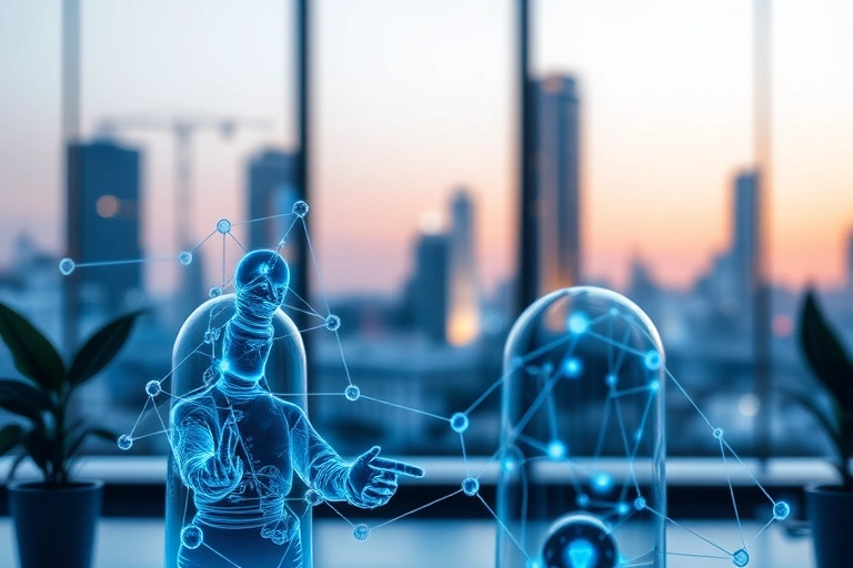 Conceitos visuais relacionados a IA Generativa no Google Gemini: Como Seus Aplicativos Serão Impactados 