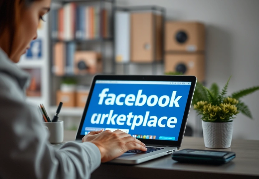 Representação visual: Como Anunciar no Facebook Marketplace: Passo a Passo Eficaz