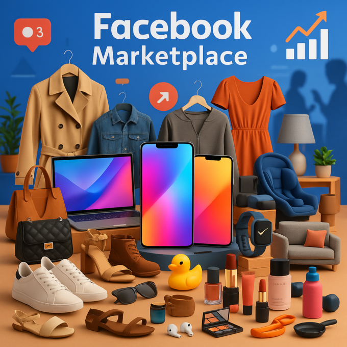 QUAIS Produtos Mais Vendidos Facebook Marketplace?